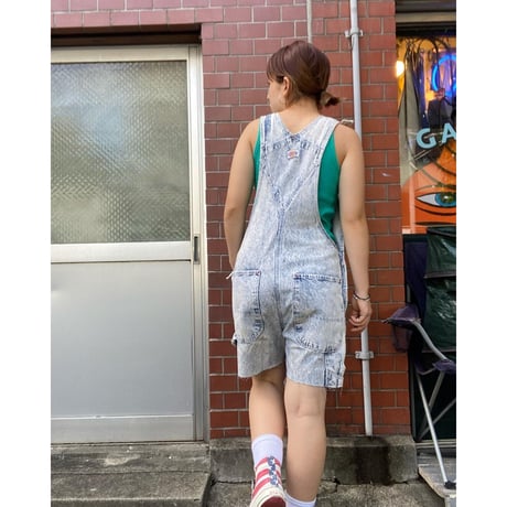 [USED]  Dickies  オーバーオールショーツ