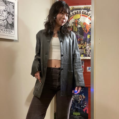 [USED] 軽くて柔らか♡素敵レザーJKT