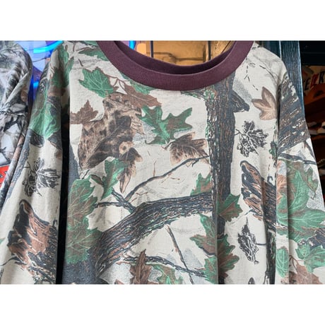 [USED] vintage "RealTree®︎” CAMO ロンTee