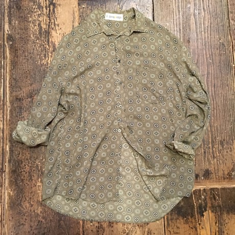 [USED] ペイズリー風  レーヨン SHIRS