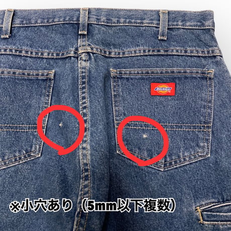 [USED] Dickies セルフォンポケット DENIM Shorts