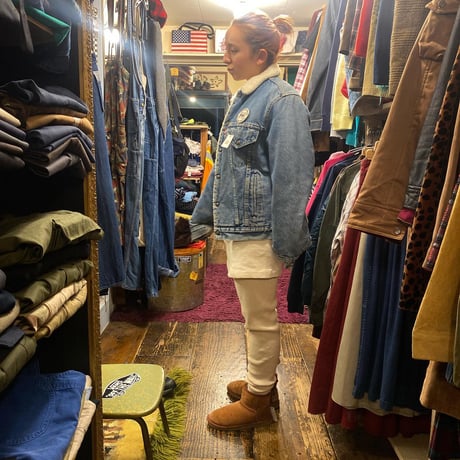 [USED] SWEDEN vintage リブTOPS