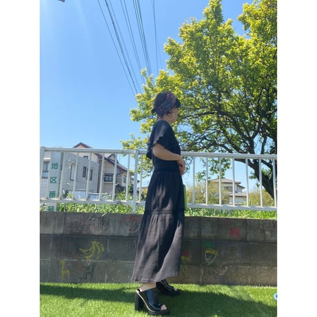 [USED]  vintage BLACK ワンピース