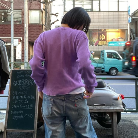 [USED] 後染め Purple💜 サーマル