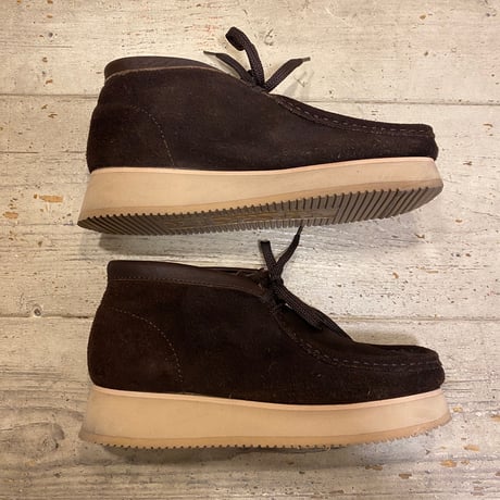 [USED] “Clarks”ビブラムソールカスタム！ワラビー