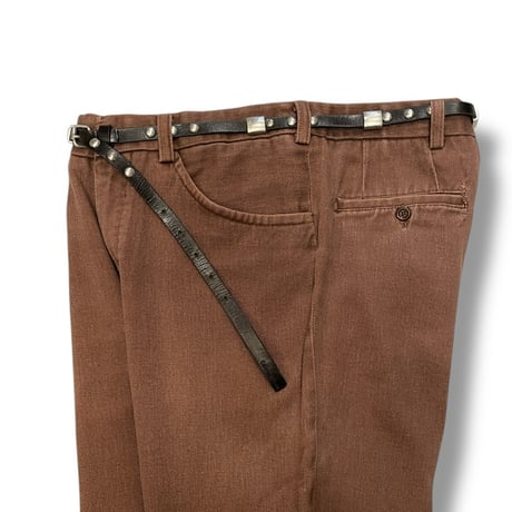 [USED] Calvin Klein Jeans レザー スタッズベルト