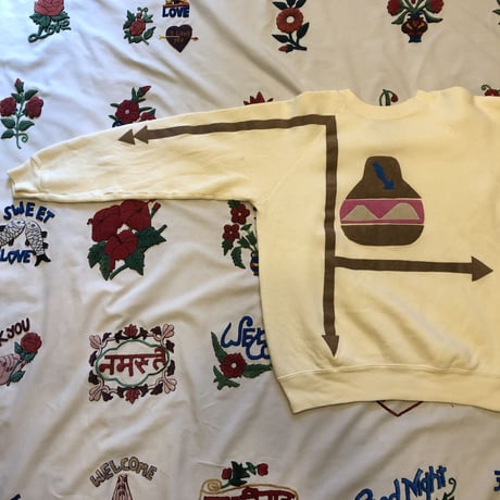 [USED] Vintage  パッチワークスエット