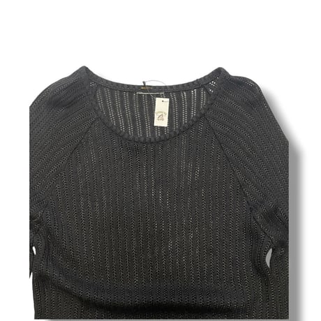 [USED] メッシュニット🖤