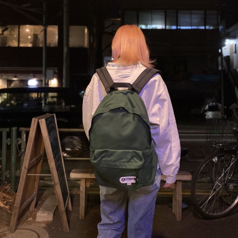 レアモデル OUTDOOR PRODUCTS バックパック USA製グリーン Outdoor Products Backpack Green Made in USA | IDLS Online