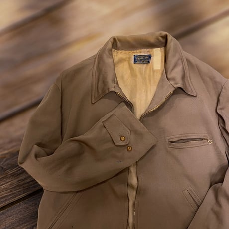 [USED] 1950's PENDLETON WOOL ギャバジン JKT