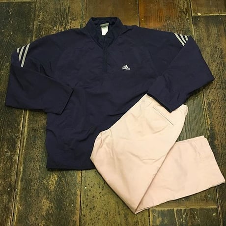 [USED] adidas ナイロン プルオーバー