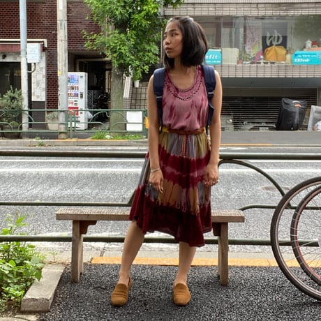 [USED]  タイダイワンピース /PINK