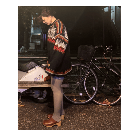 [USED] ウッドソールサボ / MADE IN SPAIN