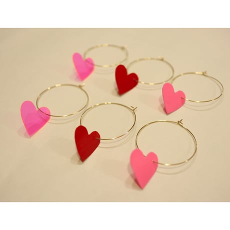 [BENICOTOY] ♡ フープピアス  / 中