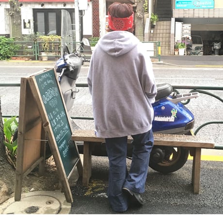 [USED]  グレーBIGパーカー