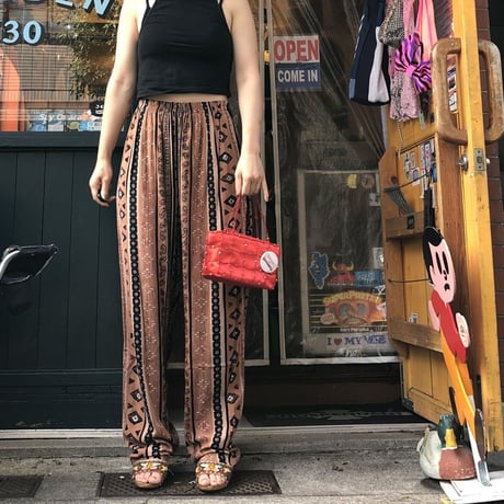 [USED] サテン×ビーズミニBAG❤️