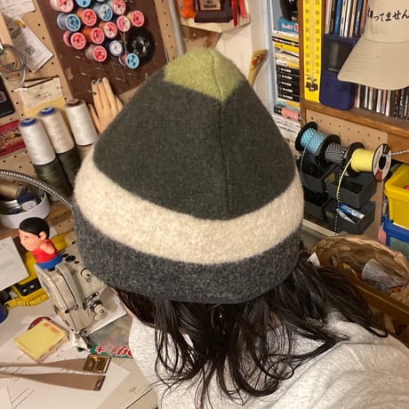 [USED] "mont-bell" ふわふわWOOL CAP