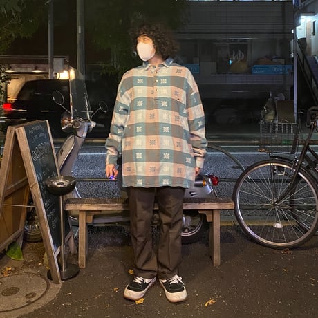 [USED] ヘビーネル グランパシャツ