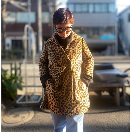[USED] コンパクトなレオパードコート🐆