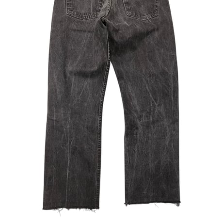 [USED] "Levi's 501" BLACK DENIM ！