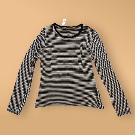 [USED] EURO ストレッチ ボーダーロンTee