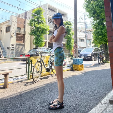[USED] Tropical🏝️タイトmini skirt