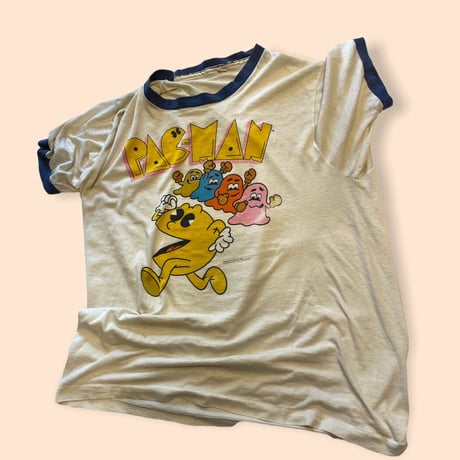 [USED] Vintage PAC-MANトリムTee