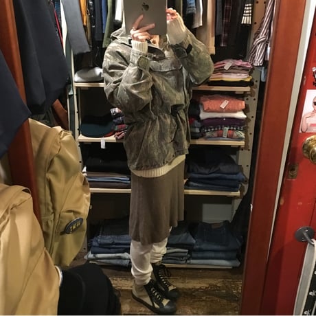 [USED]  KNITのフレアスカート