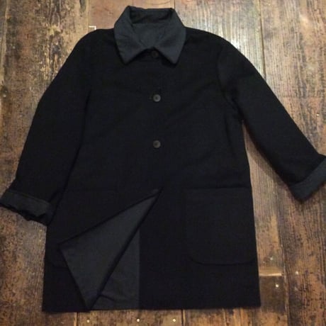 [USED] 黒のリバーシブルコート