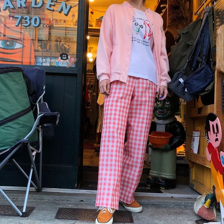 [USED] PINK!!🐽COTTONブルゾン