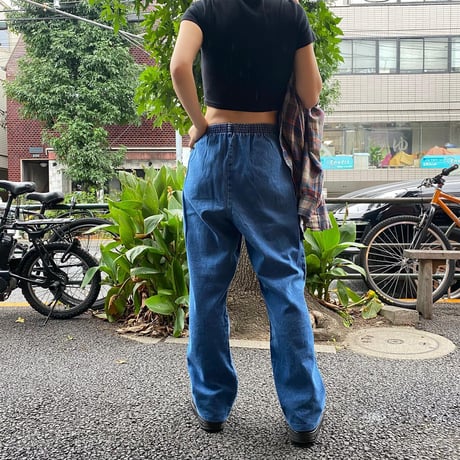 [USED] DENIM イージーパンツ