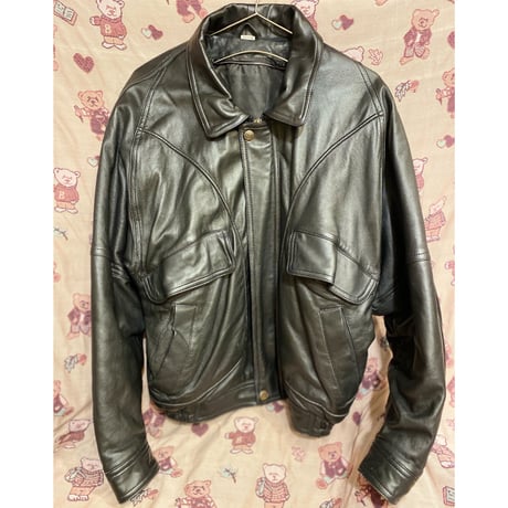[USED]GOODSIZE!RealLeatherJKT♡