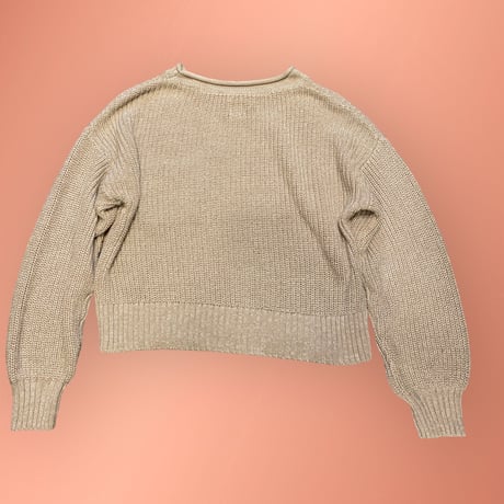 [USED]GAP cottonショート丈ニット