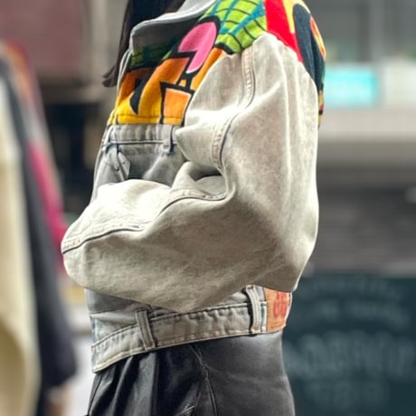 [USED] 90's vintage remake BRAND "TOO CUTE" デニム JKT