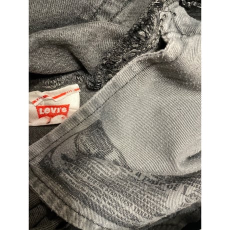 [USED] Levis 501 Black  cutoff