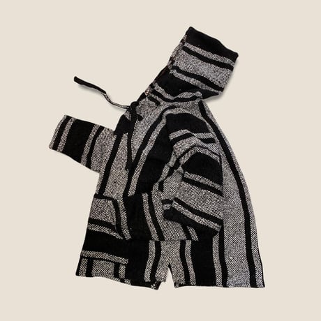 [USED] MEXICAN PARKA  BLK/WHT (Msize)