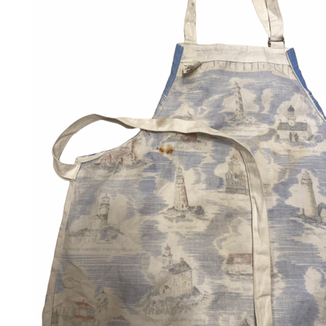 [USED]  vintage CUTE 灯台エプロン