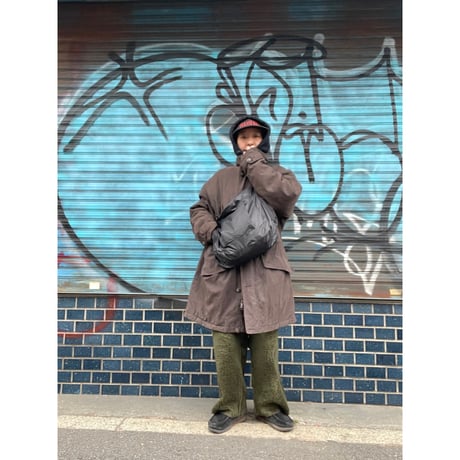 [USED]  "LONDON FOG" 中綿ハーフコート ブラウン