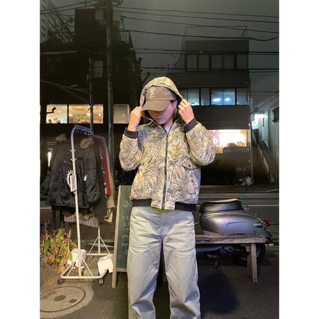 [USED]  リアルツリー柄 中綿JKT