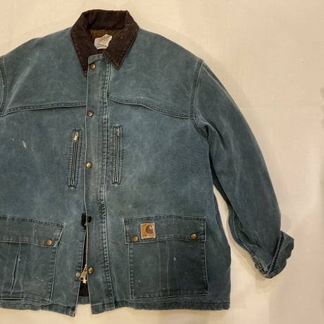 [USED] Carhartt グリーンカラーJKT