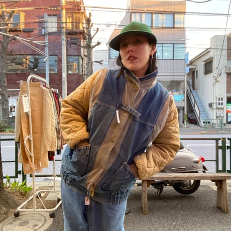 [USED]ベルト付きDENIME VEST