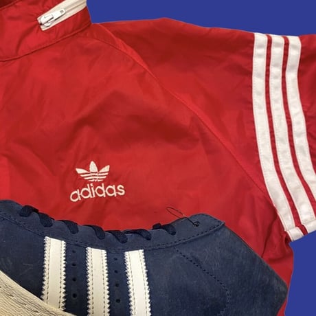[USED] VINTAGE adidas ナイロンジャケット