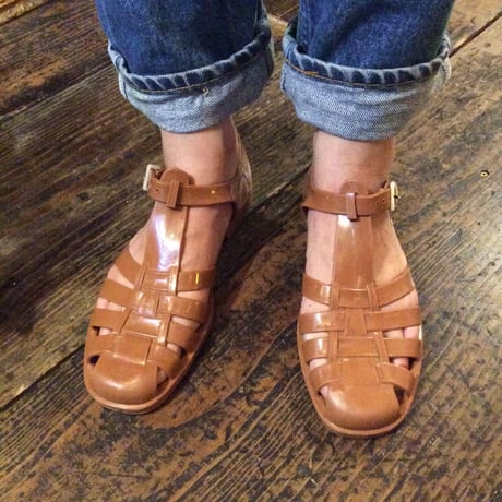 [USED] EURO ビニールサンダル BROWN