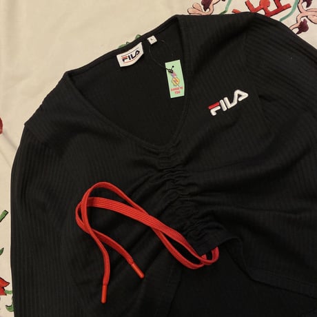 [USED] FILA♡リブTOPS