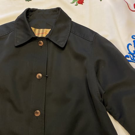 [USED] made in U.S.A.  BLACKステンカラーコート！