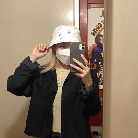 [USED] Benz風 BUCKET HAT！