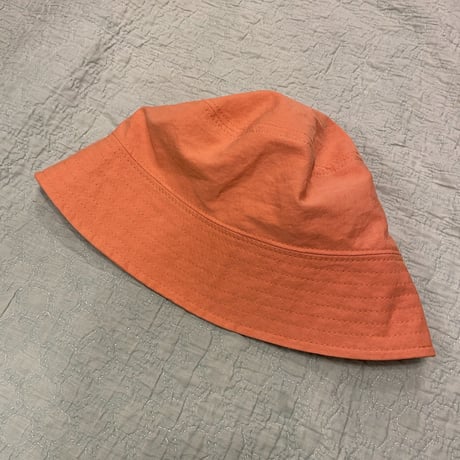 [USED] ORANGE COTTON BUCKET HAT🧡