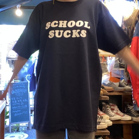 [Naughty] FUCK WORK / SCHOOL SUCKS S/S Tee  -for mens-