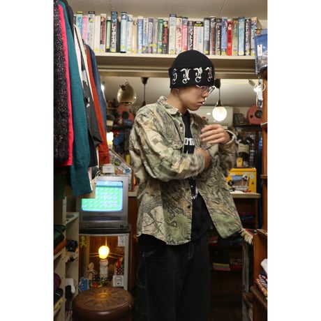 [QP ○△ ⇄ garden] 004 REAL TREE CAMO SHIRTS