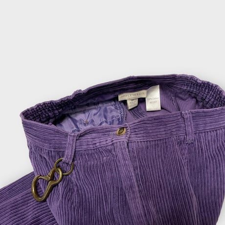 [USED] パープル 太畝コーデュロイPANTS
